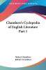 Chambers's Cyclopedia of English Literature 1879: vol.1