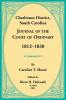 Charleston District South Carolina Journal of the Court of Ordinary 1812-1830