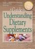 Guide to Understanding Dietary Supplements