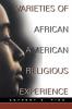 Varieties of African American Religious Experience (New Vectors in the Study of Religion and Theology)