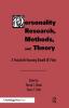 Personality Research Methods and Theory