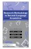 Research Methodology in Second-Language Acquisition