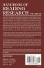 Handbook of Reading Research Volume III