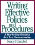 Writing Effective Policies and Procedures