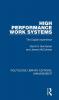 High Performance Work Systems