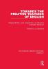 Towards the Creative Teaching of English