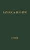 Jamaica 1830-1930: A Study in Economic Growth