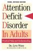 Attention Deficit Disorder In Adults