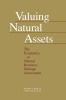 Valuing Natural Assets