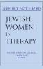 Jewish Women in Therapy