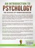 An Introduction To Psychology: The Science of Human Behaviour