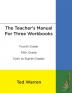 The Teacher's Manual For Three Workbooks