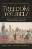 Freedom to Libel?: Samuel Marsden v. Philo Free: Australia's First Libel Case: 6 (Studies in Australian Colonial History)