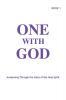 One With God: Awakening Through the Voice of the Holy Spirit - Book 1