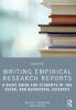 Writing Empirical Research Reports