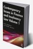 Contemporary Issues in Finance and Insolvency Law Volume 1