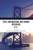 Civil Engineering and Urban Research Volume 1