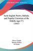 Early English Poetry Ballads And Popular Literature Of The Middle Ages V5 (1841)