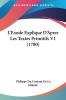 L'Exode Explique D'Apres Les Textes Primitifs V1 (1780)