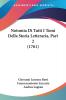 Notomia Di Tutti I Tomi Della Storia Letteraria Part 2 (1761)