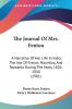 The Journal of Mrs. Fenton: A Narrative of Her Life in India the Isle of France Mauritius and Tasmania During the Years 1826-1830: A Narrative Of ... Tasmania During The Years 1826-1830 (1901)