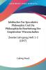 Jahrbucher Fur Speculative Philosophie Und Die Philosophische Bearbeitung Der Empirischen Wissenschaften: Zweiter Jahrgang Heft 1-2 (1847)