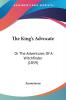 The Kinga -- S Advocate: Or The Adventures Of A Witchfinder (1859)