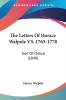 The Letters Of Horace Walpole V5 1765-1778: Earl Of Orford (1840)