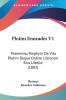 Plotini Enneades: Praemisso Porphyrii De Vita Plotini Deque Ordine Librorum Eius Libello: Praemisso Porphyrii De Vita Plotini Deque Ordine Librorum Eius Libello (1883)