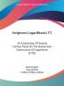 Scriptores Logarithmici V2: Or A Collection Of Several Curious Tracts On The Nature And Construction Of Logarithms (1791)