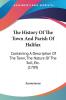 The History of the Town and Parish of Halifax: Containing a Description of the Town the Nature of the Soil Etc.: Containing A Description Of The Town The Nature Of The Soil Etc. (1789)