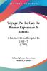 Voyage Par Le Cap De Bonne-Esperance A Batavia: A Bantam Et Au Bengale En 1768-71 (1798)