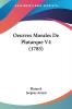 Oeuvres Morales De Plutarque V4 (1785)