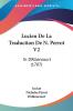 Lucien De La Traduction De N. Perrot V2: Sr. D'Albancourt (1707)