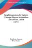 Apophthegmatum Ex Optimis Utriusque Linguae Scriptoribus Collectorum Libri 8