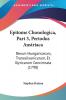 Epitome Chonologica Part 3 Periodus Austriaca: Rerum Hungaricarum Transsilvanicarum Et Illyricarum Concinnata (1798)