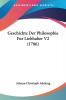 Geschichte Der Philosophie Fur Liebhaber V2 (1786)