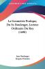 La Geometrie Pratique Du Sr. Boulenger Lecteur Ordinaire Du Roy (1690)