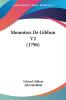 Memoires De Gibbon V2 (1796)