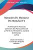 Memoires De Monsieur De Montchal V2: Archeveque De Toulouse Contenant Des Particularitez De La Vie Et Du Ministere Du Cardinal De Richelieu (1718)