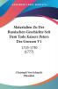 Materialien Zu Der Russischen Geschichte Seit Dem Tode Kaisers Peters Des Grossen V1: 1725-1730 (1777)