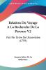 Relation Du Voyage A La Recherche De La Perouse V2: Fait Par Ordre De L'Assemblee (1799)