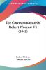 The Correspondence Of Robert Wodrow V1 (1842)