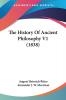 The History of Ancient Philosophy: 1