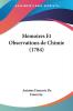 Memoires Et Observations de Chimie (1784)