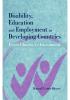 Disability Education and Employment in Developing Countries