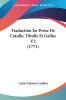 Traduction En Prose De Catulle Tibulle Et Gallus V2 (1771)