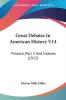 Great Debates In American History V14: Finance Part 2 And Indexes (1913)