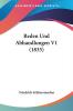 Reden Und Abhandlungen V1 (1835)