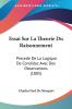 Essai Sur La Theorie Du Raisonnement